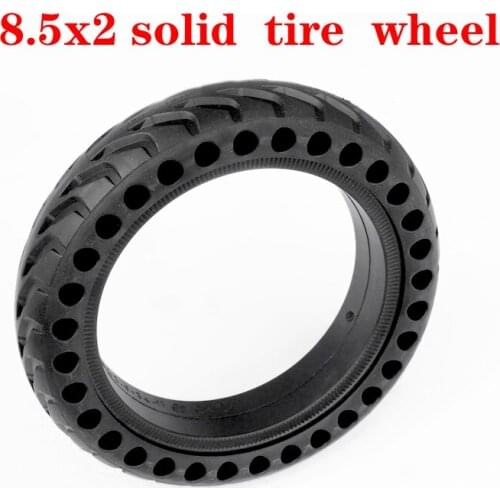 8.5 inch tyre Electric Scooter Honeycomb Shock Absorber Damping black Tyre Durable Rubber Solid Tire For Xiaomi Mijia M365