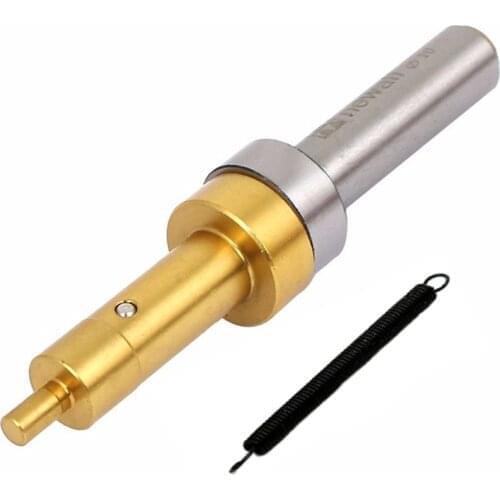 10mm Antimagnetic Edge Finder Touch Point Sensor Titanizing Yellow Ocptical Quickly Locate Work Edges For Milling Tool And Lathe