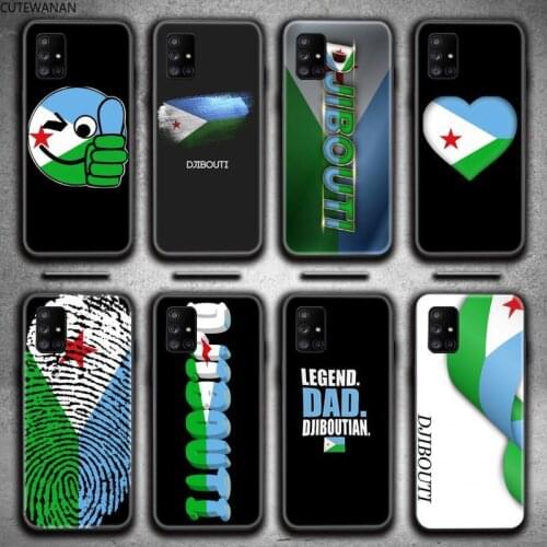 Djibouti flag Phone Case For Samsung Galaxy A52 A21S A02S A12 A31 A81 A10 A30 A40 A50 A70 A80 A71 A51 5G