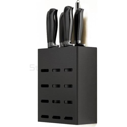 Kitchen shelf wall mounted household condiment supplies knife rack rack multifunctional storage rack