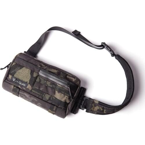 Lii Gear Mr Control EDC Tactical Hunting Chest Bag Techwear Bag Universal Single Shoulder Bag Waist Pouch- Limited Edition