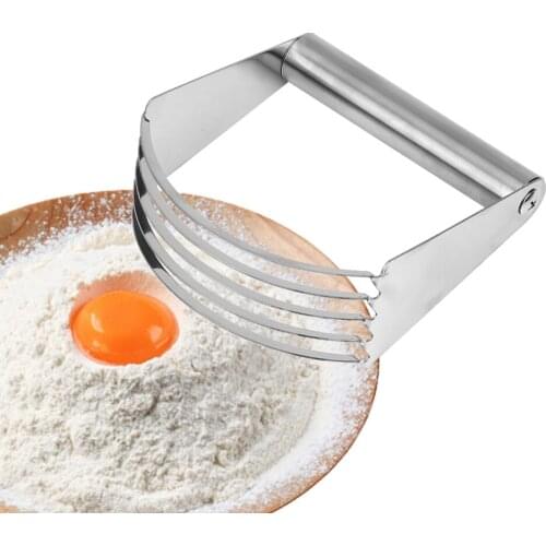 Flour Mixer Baking Tools Stainless Steel Kitchen Accessories Cooking Tools Manual Dough Blender Baking Pastry Blades