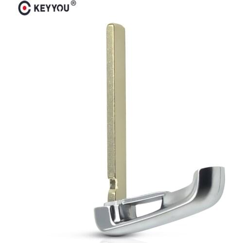 KEYYOU Car Remote Smart Key Keyless Insert Emergency Key Blade For BMW CAS4 CAS1 1 2 7 Series X1 X5 X6 X5M X6M Key Blade