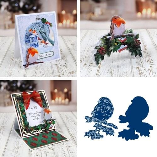 Animal Bird Die New Arrival 2021 Metal Cutting Die Scrapbooking DIY Decoration Craft Embossing Stencil Stansmallen Make Albums