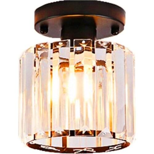 Chkok Modern crystal ceiling lamp simple LEDINDOOR small ceiling lamp home entrance ceiling lamp corridor balcony lighting