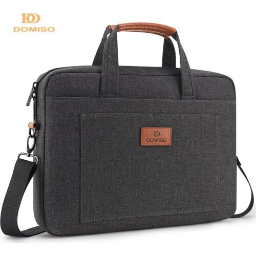 Domiso Multi-use Splashproof Shockproof Laptop Bag With Shoulder Strap For 13.3" 14" 15.6" 17" Inch Notebook Laptop SLeeve