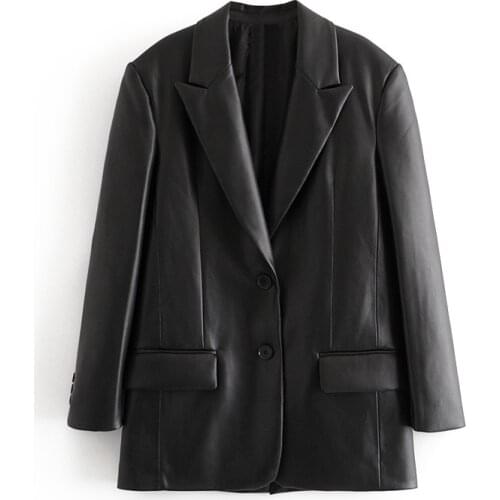 TUFUFU Women's Leather Jackets