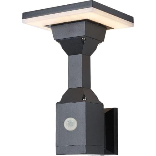 Patented mold design, die-cast aluminum, Modern Waterproof (real IP55) LED Wall Light Outdoor Wall Lamp AC 85-265V 12W