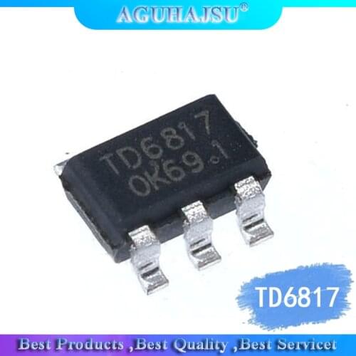 10pcs/lot TD6817 TSOT23-5 1.5MHz 2A In Stock