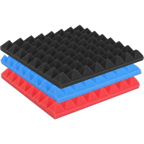 2pcs! 30X30X2CM Egg Crate Acoustic Foam Panels wall soundproofing tile For Recording studios Control rooms Vocal Pavilion decor