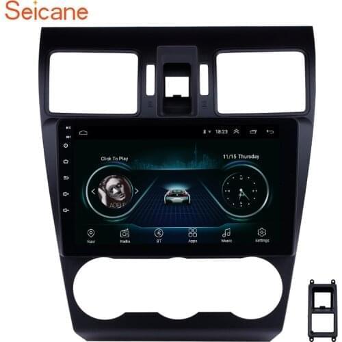 Seicane Android 8.1 2 Din 9 inch Car Radio GPS Navigation Bluetooth Audio Stereo FM for Subaru XR Forester Impreza 2013 2014