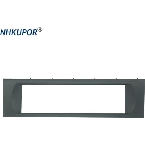 Car Single 1 Din Radio Audio Fascia For Audi A4 2003 CD/DVD Player Stereo Dashboard Plate Panel Installation Trim Frame Kit