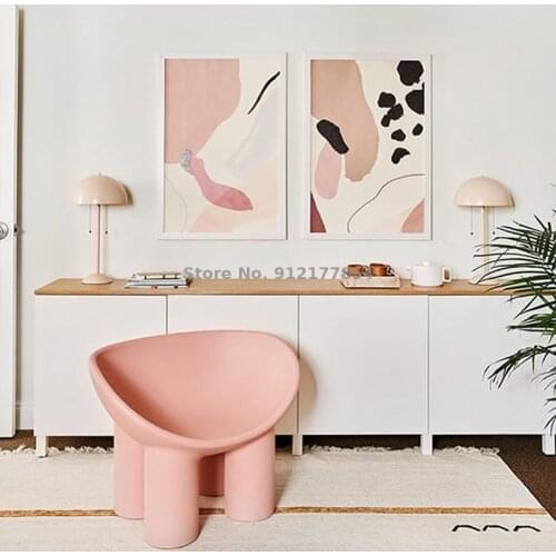 Nordic designer elephant leg chair ins net red homestay creative outdoor lazy leisure single sofa chair