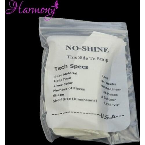360pcs Double Sided NO SHINE tape Hold 4+ Weeks white liner A Contour Hair Tape for Lace Wigs Toupee