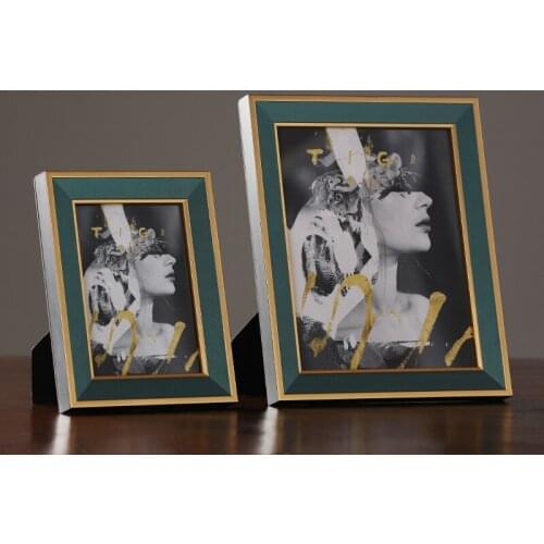 European And American Solid Wood Photo Frame Creative Home Decoration Bedroom Living Room Interior Decoration