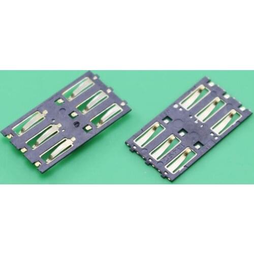 YuXi 2pcs/lot SIM Card socket slot tray reader repair parts for NOKIA N9 lumia 800 1020 900 920 925 928 909 high quality