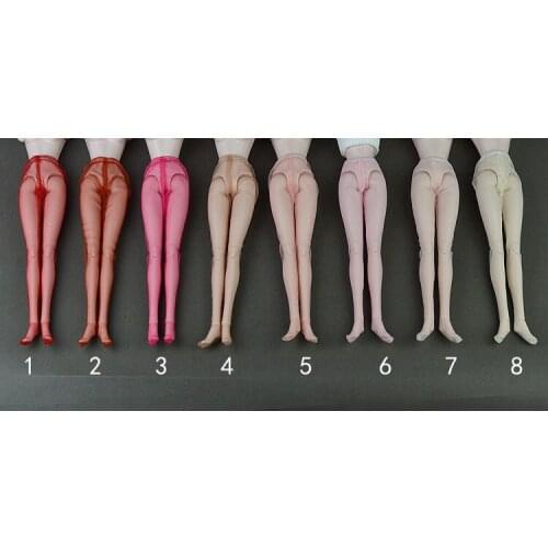 Fashion Doll Sock Stockings Legging Casual Trousers For Barbie Dolls 1/6 BJD Doll Accesssories 8 Colors Your Choice Girl Gift