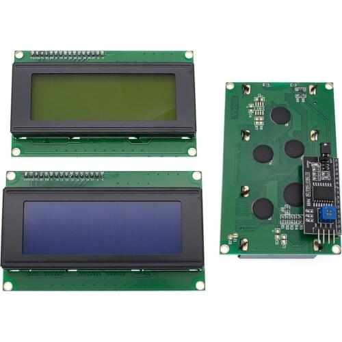 1PCS LCD2004+I2C 2004 20x4 2004A Blue/Green screen HD44780 Character LCD /w IIC/I2C Serial Interface Adapter Module