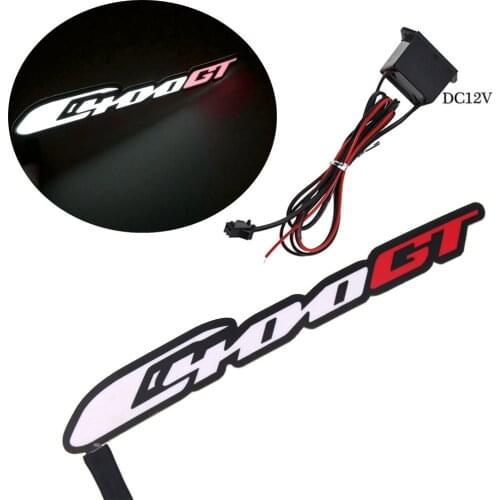 Motorcycle Night Riding Cold Light Signal Flashing Stripe Luminous Sticker Waterproof for BMW C400GT C 400 GT 2020