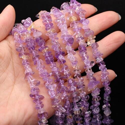 Irregular Freeform Chip Gravel Beads Natural Stone Fluorite Crystal Bead for Jewelry Making 3-6mm Diy Necklace Bracelet Gifts