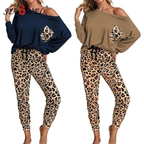 Женские пижамы с длинным рукавом SEBOWEL China At AliExpress