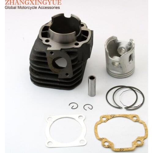 Scooter 113cc 55mm Big Bore Cylinder Kit for MBK Booster 100 Nitro Ovetto 100cc 4VP Minarelli 2-Stroke Engine Parts