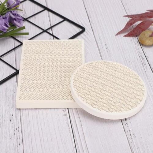 Honeycomb Ceramic Soldering Block Jewelry Drying Honeycomb Welding Brick Refractory Welding Plate for Jewelry Processing Making