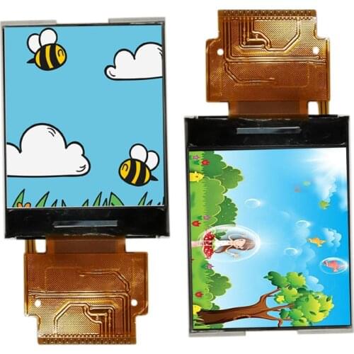 1.77'' 1.8 inch TFT LCD Modul Screen 8bit port C177MVHG-02A 128*160 pixels TFT 23pin S6B33B2 driver for MP4 MP5 51 stm32 MCU