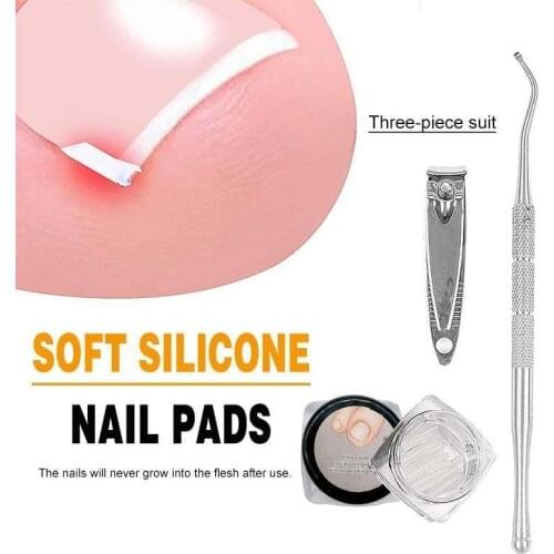Ingrown Nail C-type Pad Nail Groove Ingrown Inflammation Filling Gasket Corrector Sticker Ortho Nail Sticker Nail Toe Sticker