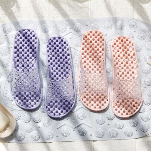 Womens Massage Slippers Quick Drying Breathable Bathroom Shower Slippers Non-Slip Indoor Bedroom Foot Massager Shoes Spa Shoes