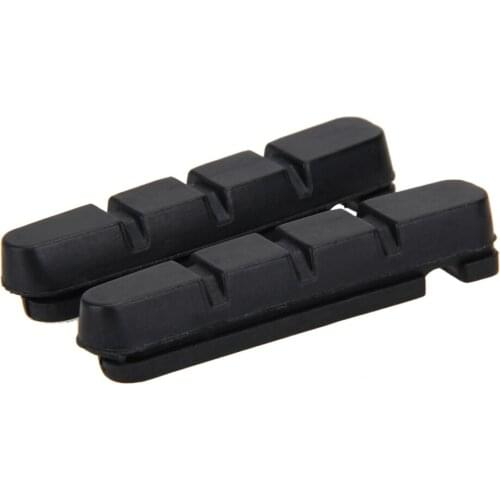 2PCS Bicycle MTB Road Bike Brake Pads V-brake pads Holder Shoes Cycling Accessories for Alloy Rims Dura Ace Ultegra 105 Cartridg