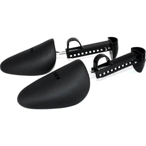 2019 1Pair Women Men Plastic Shoe Stretcher 2-Way Shoes Stretcher Tree Shaper Black HOT