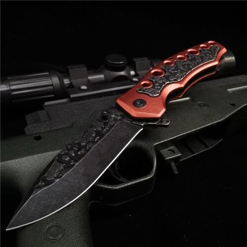 22CM (8.7') 58HRC Folding Knife Pocket Knives 8CR15Mov Steel Tactical Survival Camping Outdoor Utility Rescue Knifes