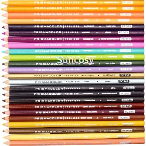 4pc American Prismacolor Blue-green Premier Oil Colored Pencils Single PC939-1003 Lapices De Colores Lapice Pastel Acuarelables