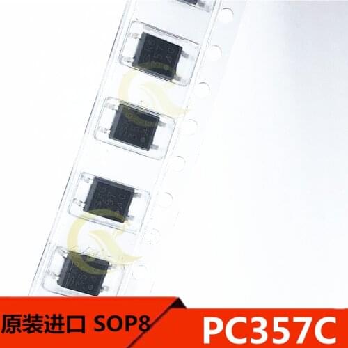 10PCS PC357C SOP4 printing 357 C 80 v VRMS optical coupler 3750 original products