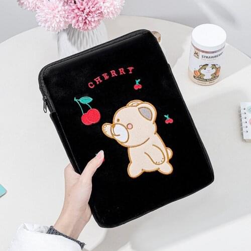 Tablet Case Laptop Storage Bag For 11inch iPad Flat Cute Cartoon Cherry Koala Bag Girls Student Computer Gag for iPad 9.7 10.5
