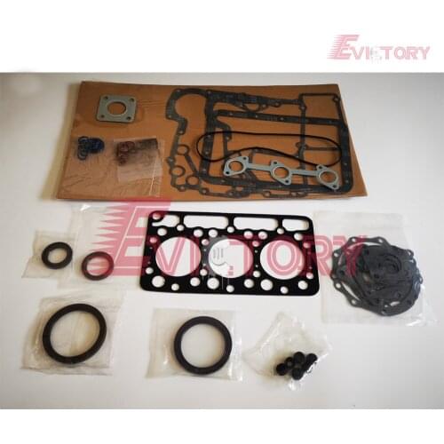 Excavator kubota D850 piston ring + full cylinder gasket kit
