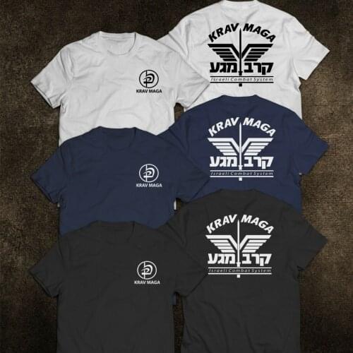 Israel Krav Maga Combat System Self Defense Martial Art T-Shirt. Summer Cotton Short Sleeve O-Neck Mens T Shirt New S-3XL