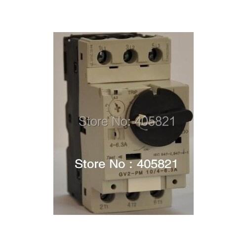GV2-PM06/GV2-PM07/GV2-PM08/GV2-PM10/GV2-PM14 Motor protection Circuit breaker1-1.6Amps/1.6-2.5Amps/2.5-4Amps/4-6.3A/6-10Amps