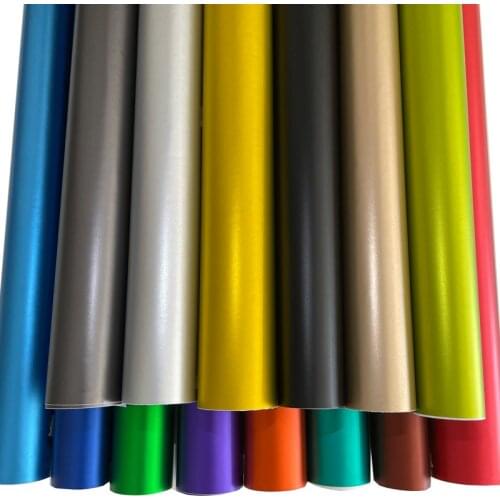 Classic Ice Metallic Matt Chrome Vinyl Sticker Car Wrap Film With Air Release Car Sticker Wrapping Size 50x200/300CM