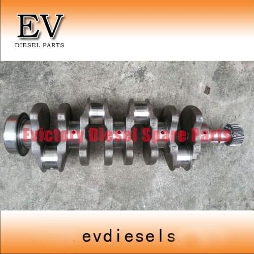 EV Forged steel standard S4Q2 crankshaft for Mitsubishi forklift