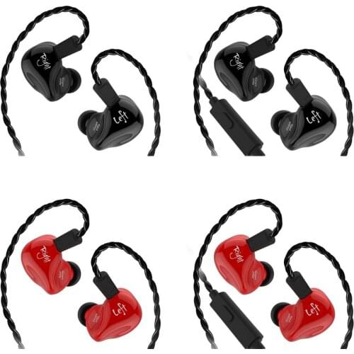 KZ ZS3E Earphones 1DD Dynamic In Ear Monitors Noise Cancelling HiFi Music Sports Earbuds With Microphone For Phones Game Headset