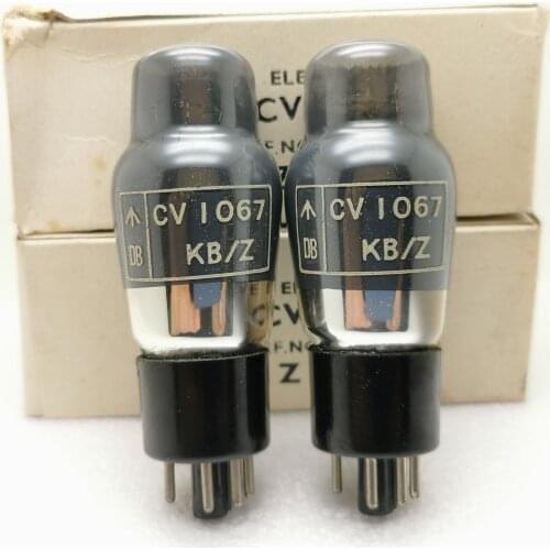 Latest New gourd spray carbon British GEC L63/CV1067/6C5P/6J5G tube can replace 6SN7 Original manufacturer precision matching