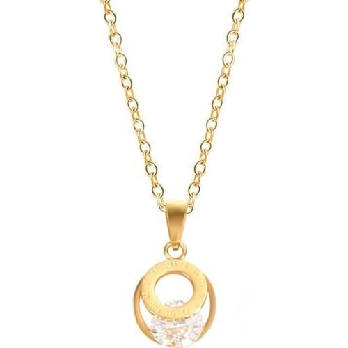 RIR Fashion Gold Charm Choker Necklace Gold Statement Pendant Necklaces Women Choker Bohemian Necklace 20" Chain