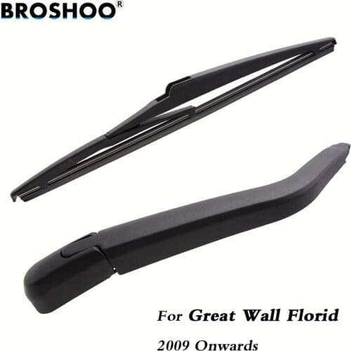 BROSHOO Car Rear Wiper Blade Blades Back Windscreen Wiper Arm For Great Wall Florid Hatchback (2009-) 305mm Auto Styling