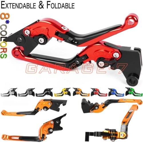 For APRILIA RSV4/ RSV4 FACTORY 2009-2019 TUONO V4 1100RR/Factory Motorcycle CNC Folding Extendable Clutch Brake Levers