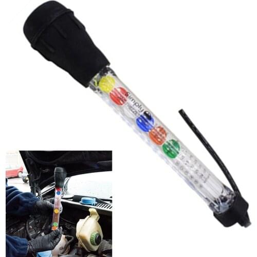 1pc Car Antifreeze Tester Auto Van Coolant Radiator Easy Read Temperature Universal Vehicle Test Accessories
