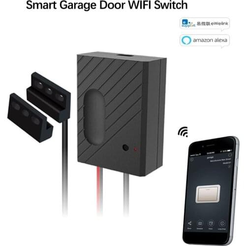 Smart wifi Switch Garage Door Compatible Garage Door Opener APP Remote Control Voice Control by Alexa/google home Ewelink APP