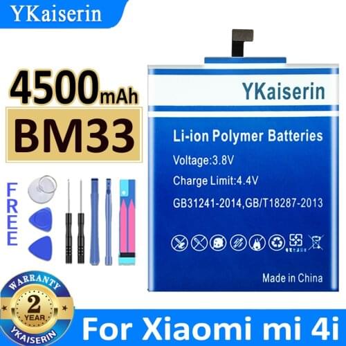YKaiserin Xiaomi Mi 4i Phone Batteries