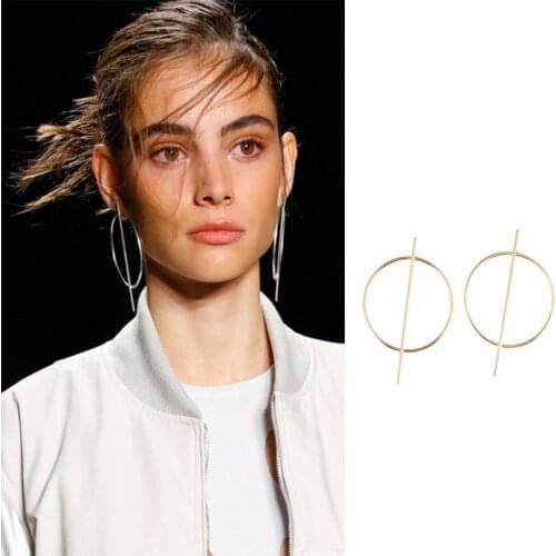 1pair Fashion Bohemian punk Earrings Jewelry Cute Geometric shape Stud Earrings Best Gift for Women Girl E031